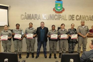 Homenagem ao Dia da Mulher Policial