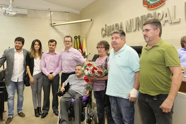 Homenagem ao centenário do ex-prefeito Hugo Simões Lagranha